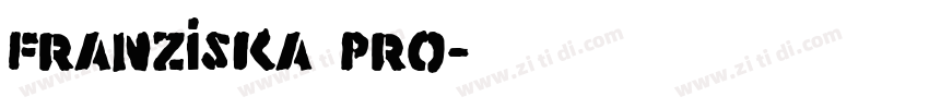 Franziska Pro字体转换